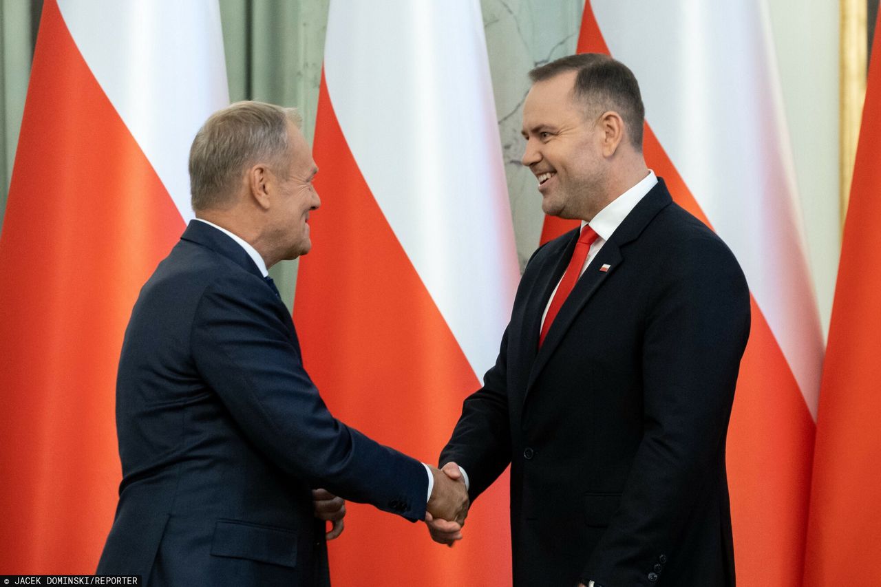 Tusk i Nawrocki powinni współpracować. Polacy niemal jednomyślni