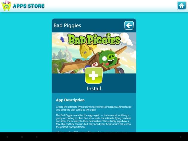 Yarvik Junior Tablet app store