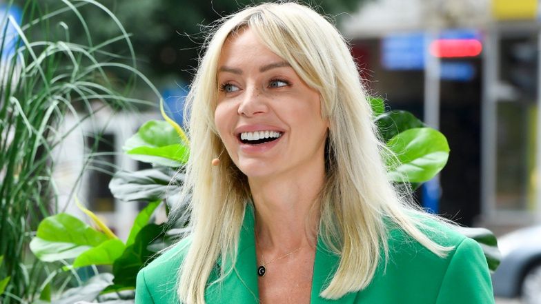 Agnieszka Woźniak-Starak zaliczyła wpadkę na imprezie 