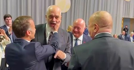 Zakpli z Trumpa przy Macronie. Sprawa "wojny Albanii z Azerbejdżanem"
