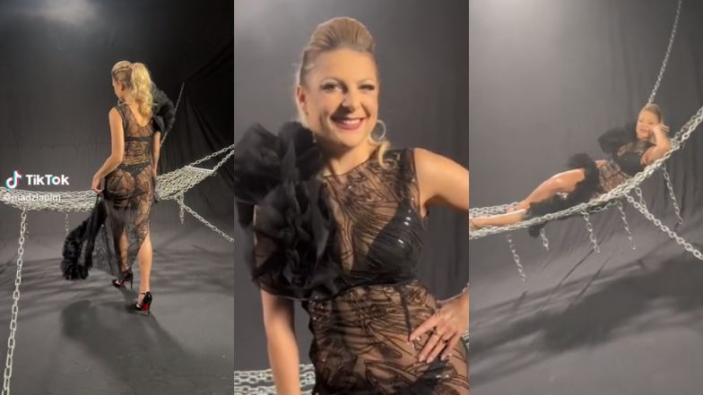 Magdalena Narożna odsłania wdzięki na planie klipu. Odważna kreacja wokalistki