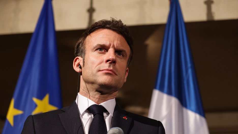 Emmanuel Macron, prezydent Francji

