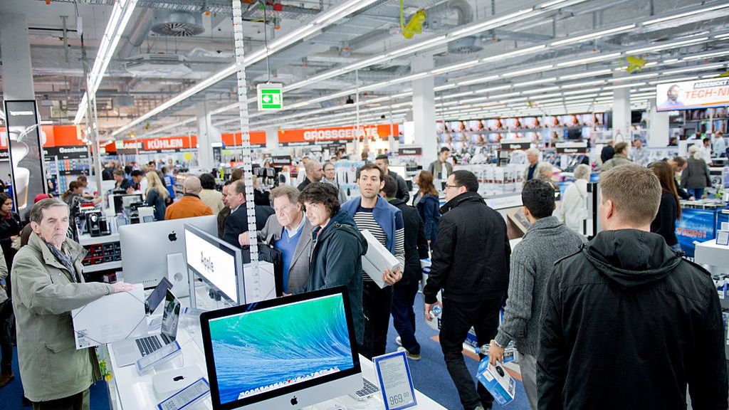 Sklep Saturn w Berlinie w 2014 r. 