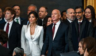 Odważna stylizacja. Lauren Sanchez przyciągała uwagę na zaprzysiężeniu Trumpa