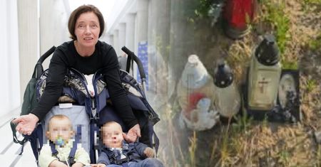 Smutny widok grobu Barbary Sienkiewicz. 69-latka była matką bliźniaków