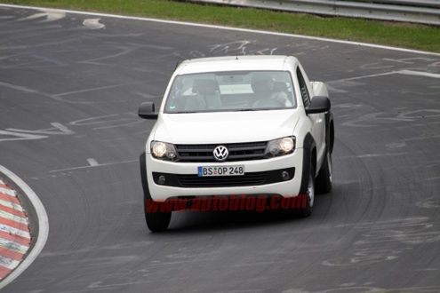 VW Amarok - pierwszy Pickup VW testowany na torze