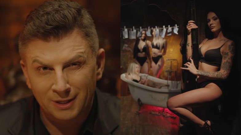 Mateusz Borek promuje publiczne mordobicia przy pomocy obrzydliwego klipu