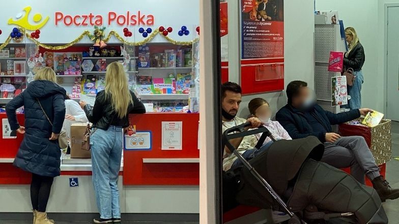 Barbara Kurdej-Szatan buszuje po centrum handlowym z mężem i dziećmi