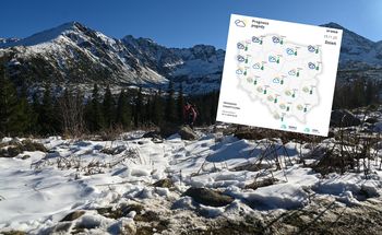 Najnowsza prognoza. W dzień będzie cieplej, ale w nocy przyjdzie mróz