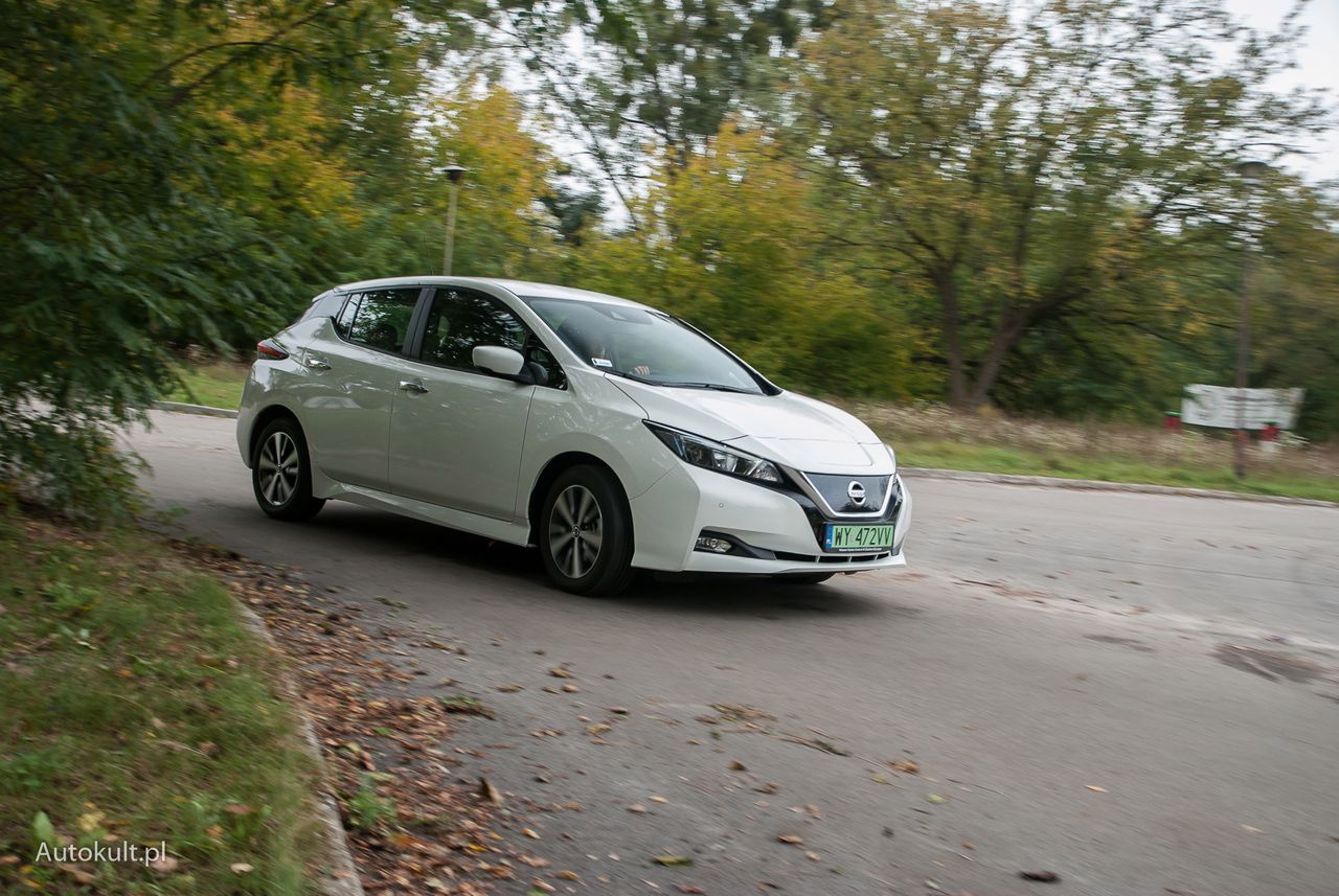 Nissan Leaf ma zalety, które ułatwiają życie z nim na co dzień