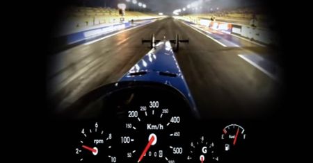 Zobacz jak przyspiesza dragster w klasie top fuel!