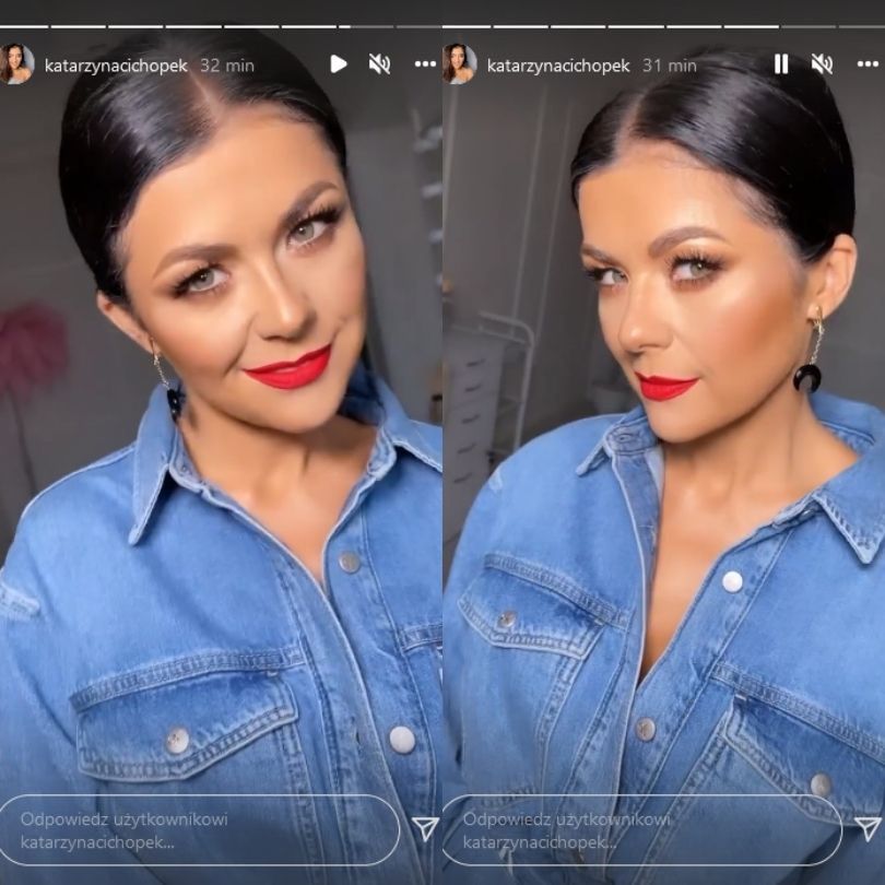 Katarzyna Cichopek szykuje się na galę Wiktorów