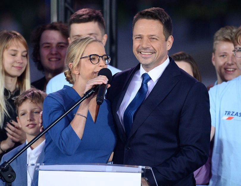 Wieczór wyborczy Rafała Trzaskowskiego