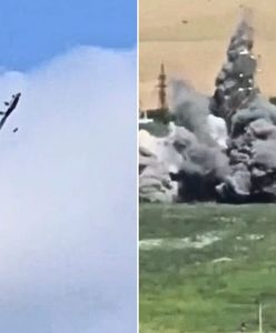 Brawurowy atak pilota MiG-29. Moment uderzenia w Rosjan z francuskich rakiet
