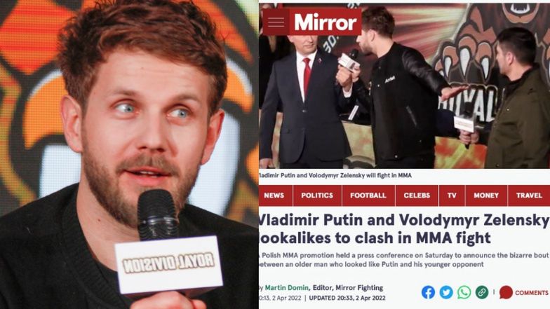 "Daily Mirror" SUROWO o żenującej walce promowanej przez Antka Królikowskiego: "Czy to powinno być dozwolone?"