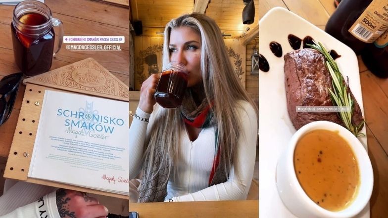 Deynn i Daniel Majewski ucztują w Schronisku Smaków Magdy Gessler