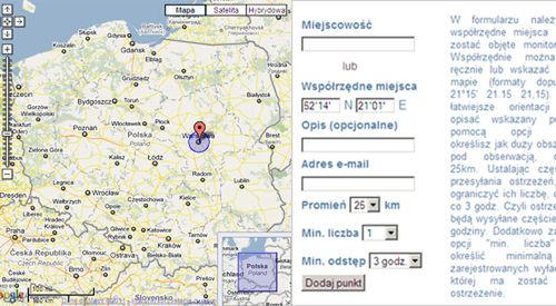 Czy będzie burza? - dowiesz się z informacji mailowej 3