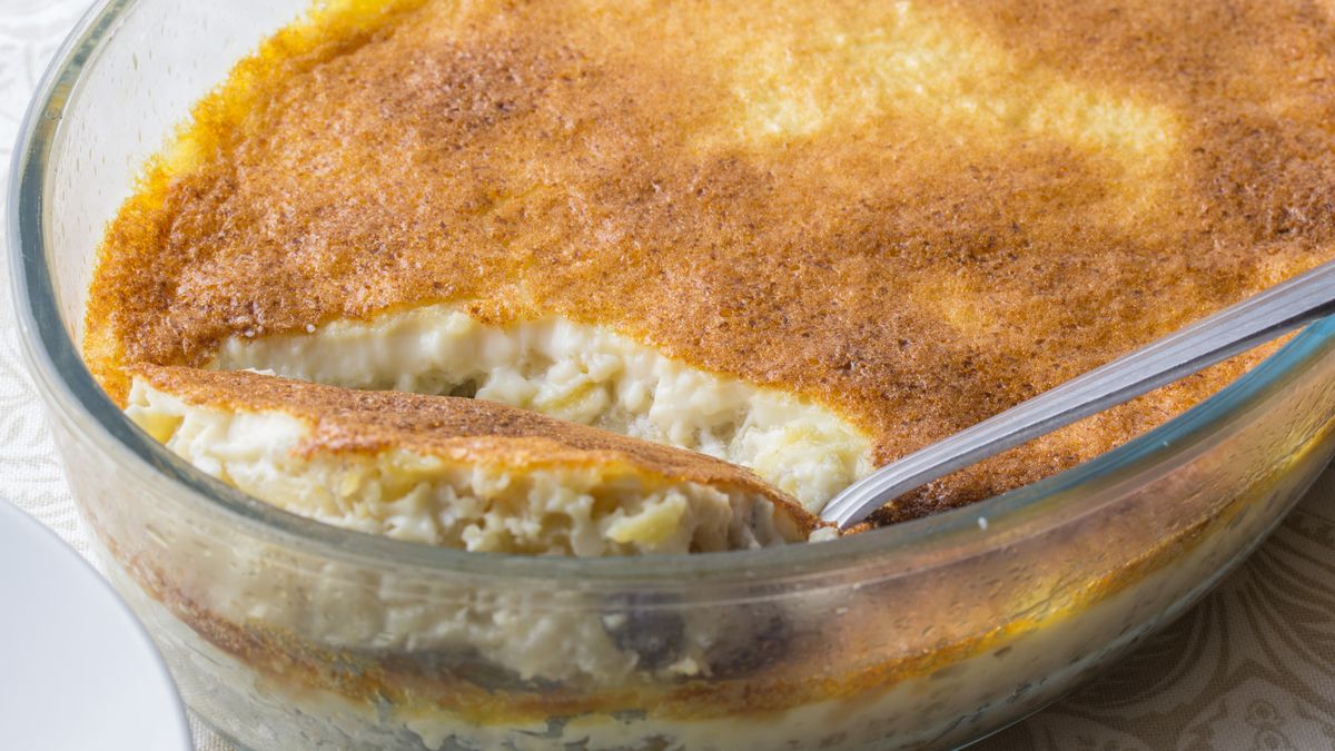 Zapiekany ryż z twarogiem i jabłkiem smakuje obłędnie