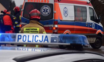 Olsztyn: Tragiczny wypadek. Nie żyje pieszy potrącony przez dwa auta
