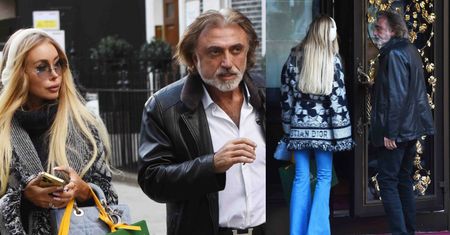 RZADKI WIDOK: Julia Dybowska mknie do greckiej knajpy w towarzystwie 63-LETNIEGO partnera-miliardera (ZDJĘCIA)