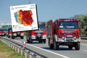 Ponad pół Polski na czerwono. "Komunikaty budzą trwogę"