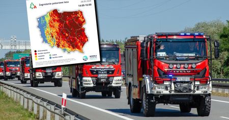 Ponad pół Polski na czerwono. "Komunikaty budzą trwogę"