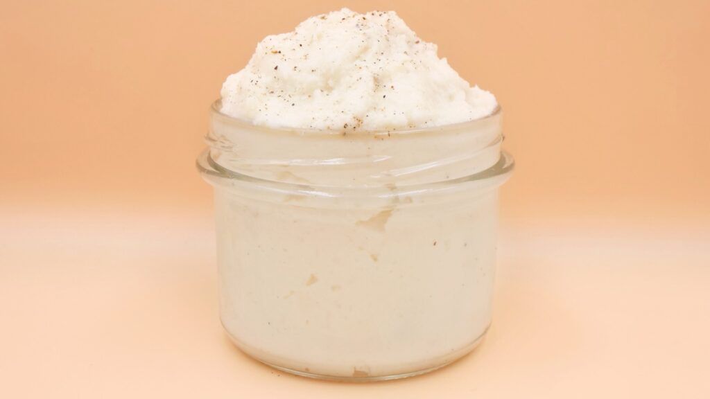 Przekładam purée do wygodnego naczynia.
