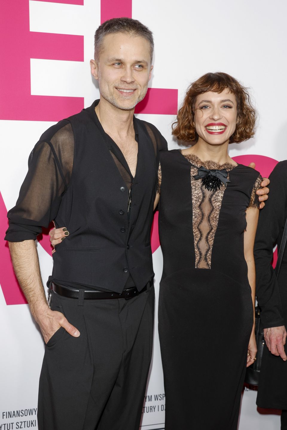 Maciej Zakościelny i Aleksandra Hamkało na premierze filmu "Baby boom czyli Kogel Mogel 5"