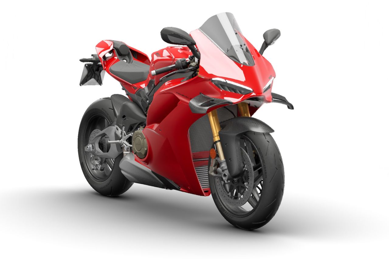Ducati Panigale V4 S jeszcze lżejsze i szybsze dzięki włóknu węglowemu