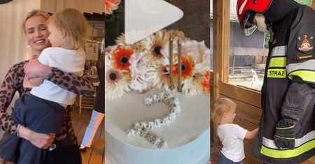 Maffashion wyprawiła huczne urodziny Bastianowi: spersonalizowane ciasteczka, atrakcja w postaci strażaka, brak (?) Sebastiana Fabijańskiego... (ZDJĘCIA)
