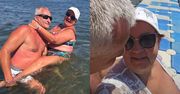 64-letnia Izabela Zeiske i jej mąż dokazują w morzu. Fajnie sobie żyją?