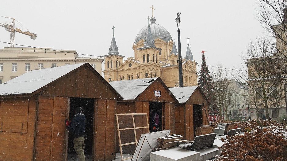 Drewniane budki jarmarku w tym roku staną na placu Wolności w Łodzi