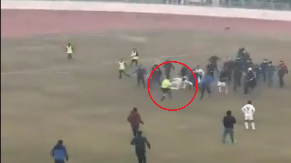 Awantura na meczu w Uzbekistanie