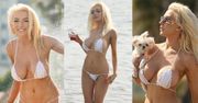 Nowe piersi Courtney Stodden na plaży (ZDJĘCIA)