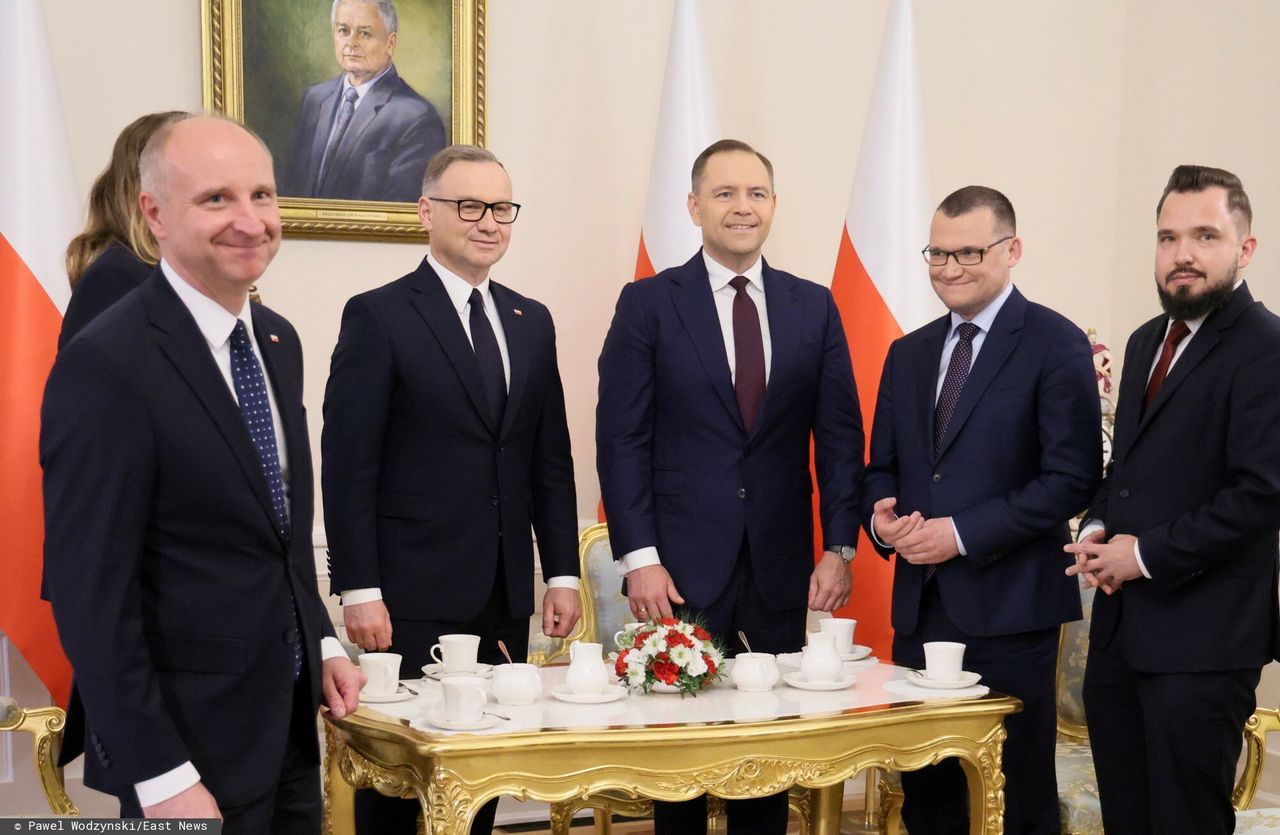 Karol Nawrocki rozmawiał z Andrzejem Dudą - pierwsze spotkanie po wyborach