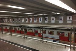 Warszawa. Na stacji metra Wilanowska galeria "Akademia Sztuk Podziemnych"
