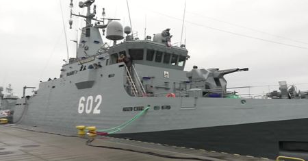 ORP Albatros rozpoczął służbę. To niszczyciel min