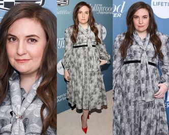 Schorowana Lena Dunham powraca w podomce za 6 tysięcy