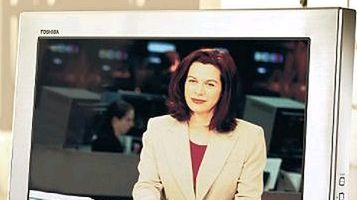 LCD TV ze stali nierdzewnej 1