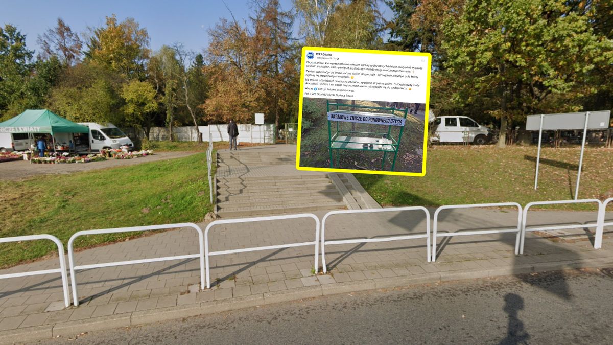 Stojaki na znicze stanęły przed trójmiejskimi cmentarzami.