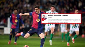 Hiszpanie wydali wyrok na Lewandowskiego