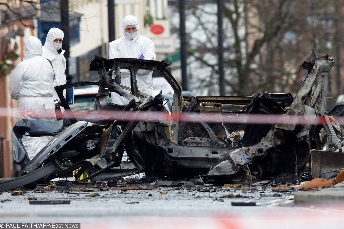 Irlandia Północna: IRA bierze odpowiedzialność za zamach bombowy w Londonderry