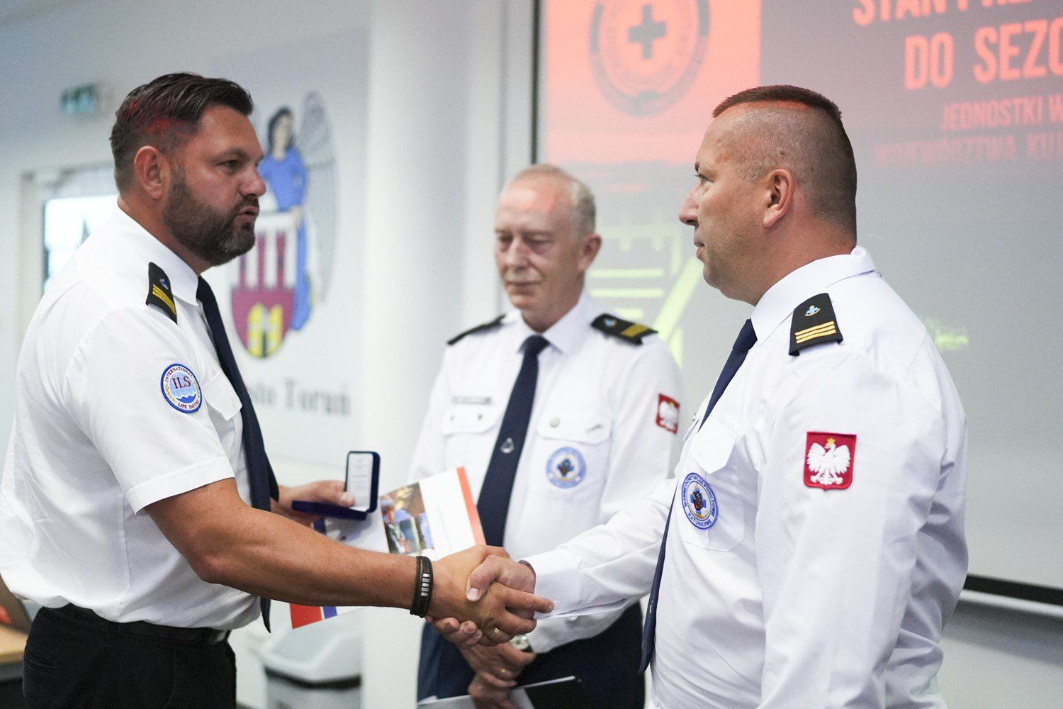 Ratownik WOPR z Torunia