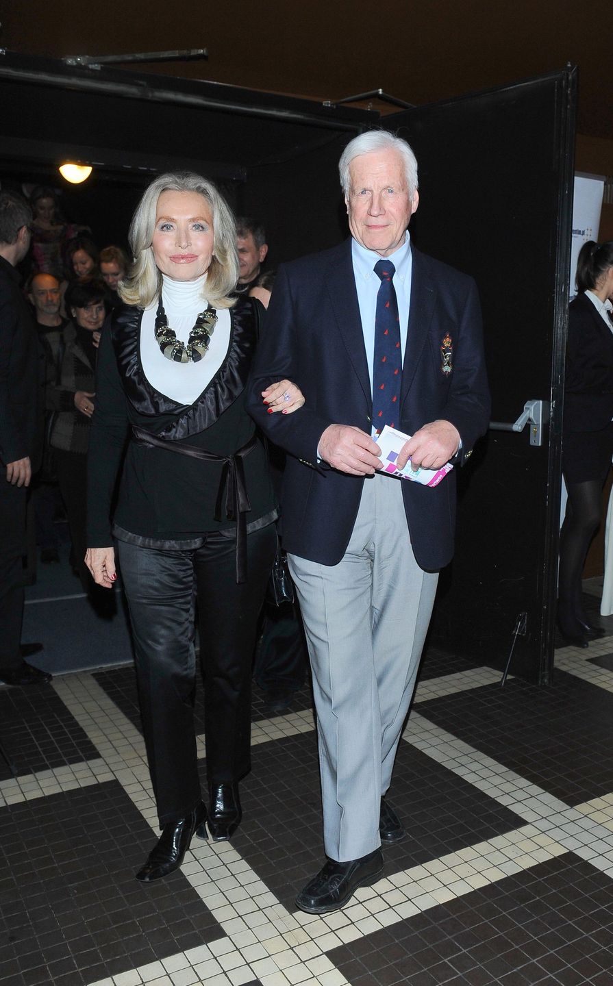 Krzysztof Baranowski z Bogumiłą Wander