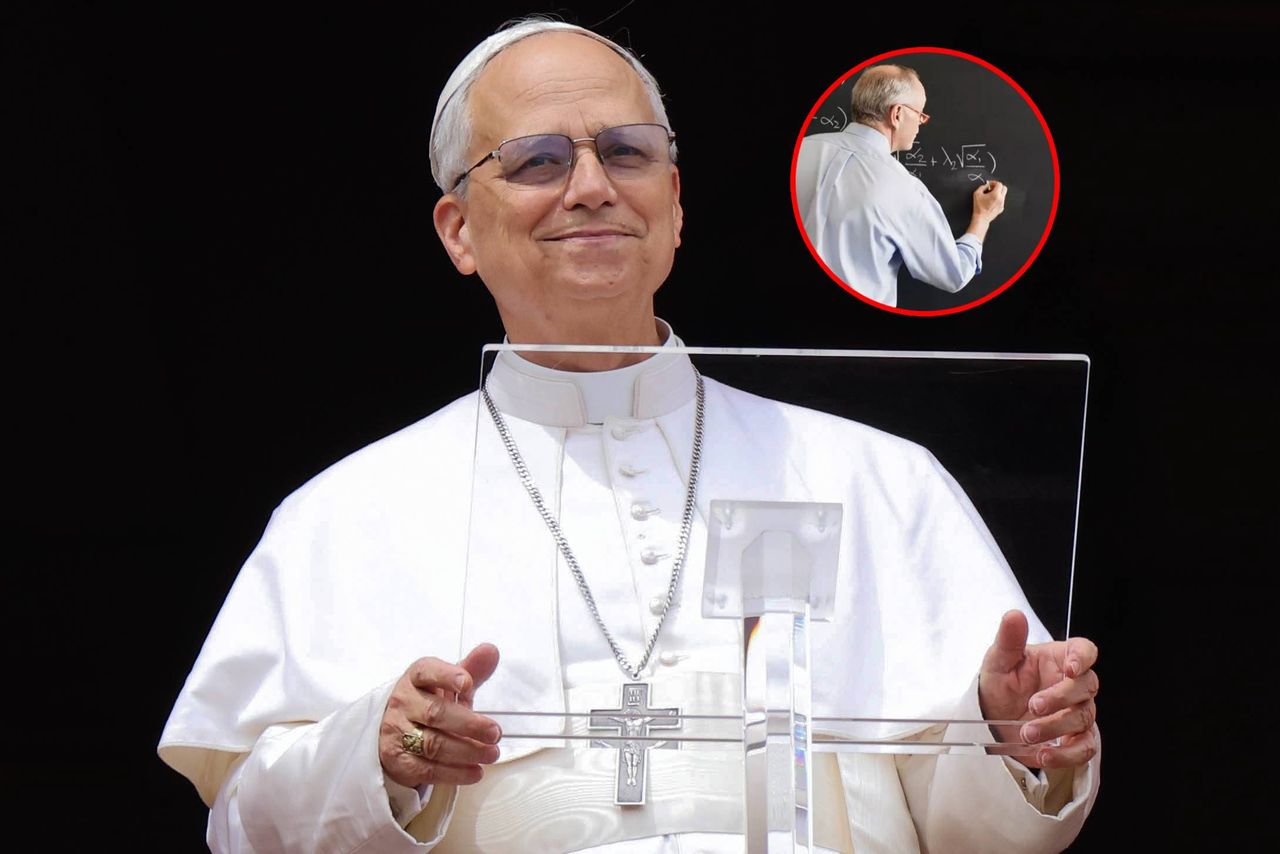 American pope's mathematical mind wins hearts online