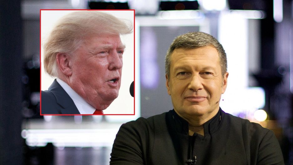 Donald Trump i Władimir Sołowjow