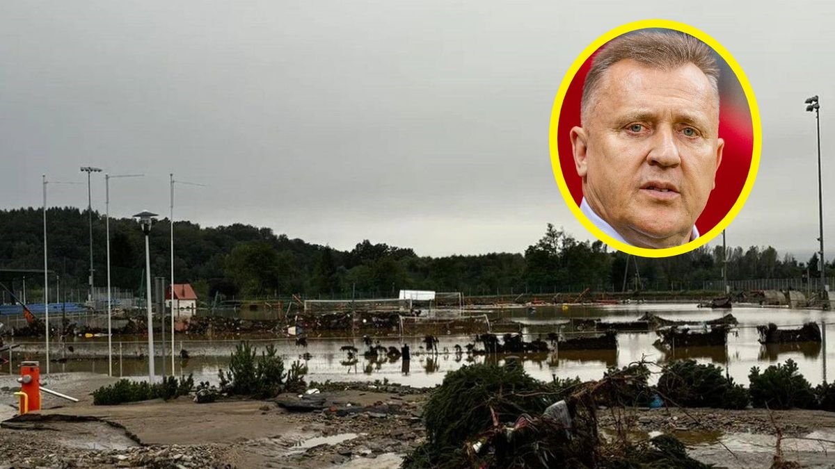 Zdjęcie okładkowe artykułu: Facebook / GKS Głuchołazy/Mikolaj Barbanell/SOPA Images/LightRocket via Getty Images / Na dużym zdjęciu stadion GKS-u Głuchołazy, na małym Cezary Kulesza