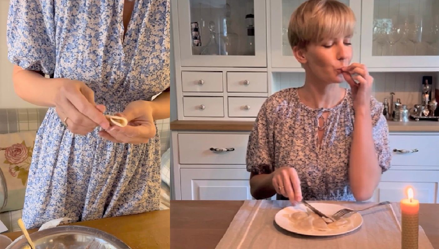 Edyta Pazura robi najlepsze pierogi na świecie