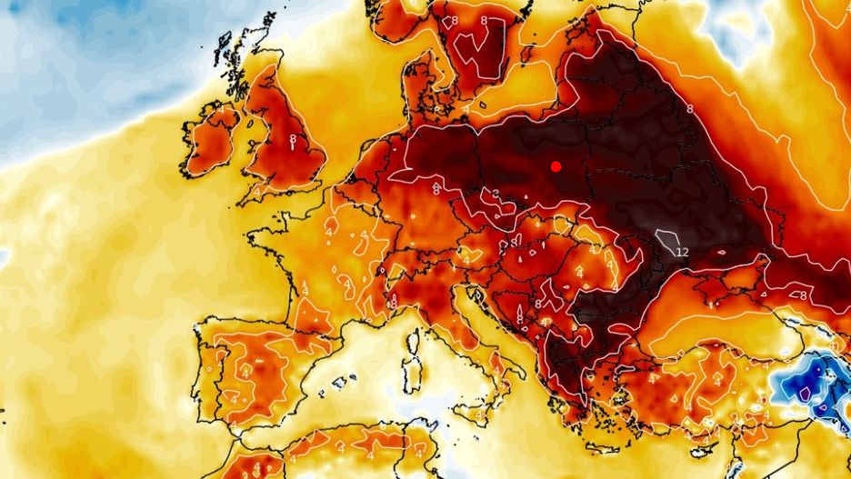 Nawet kilkanaście stopni