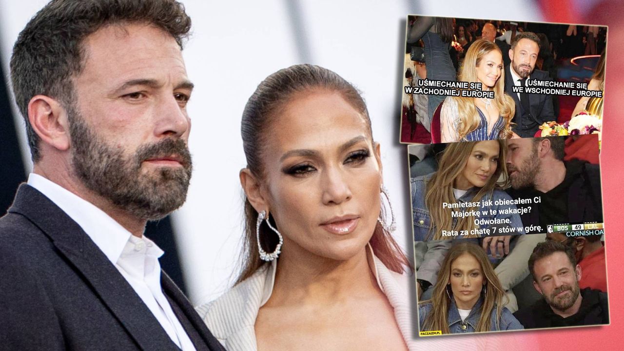 Jennifer Lopez i Ben Affleck już się rozwodzą. Internauci kpią bezlitośnie - sprawdź MEMY